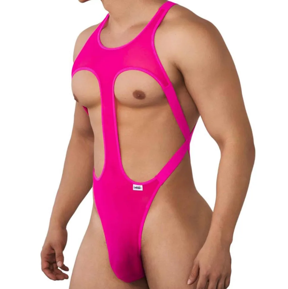 Body Mesh Rose Vif