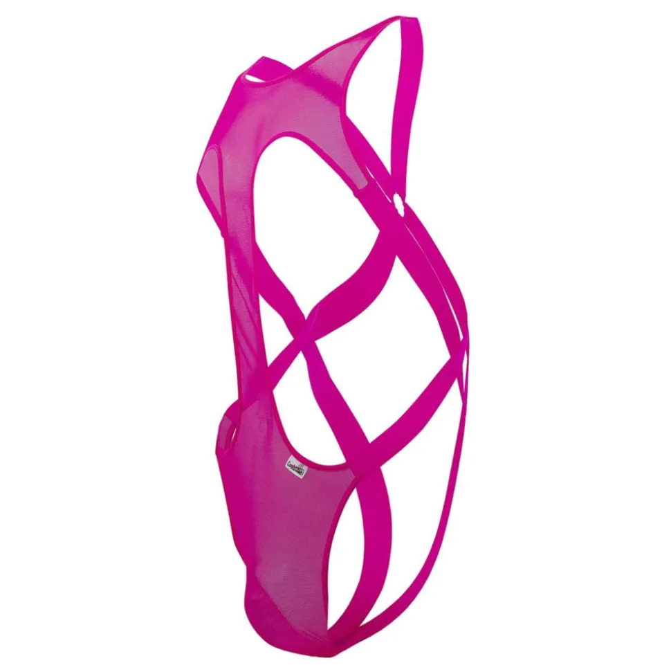 Body Mesh Rose Vif