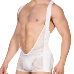 Body Sanke Mesh Blanc