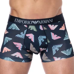 Boxer All Over Microfiber Bleu Marine