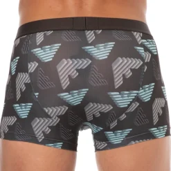 Boxer All Over Printed Microfiber Chocolat