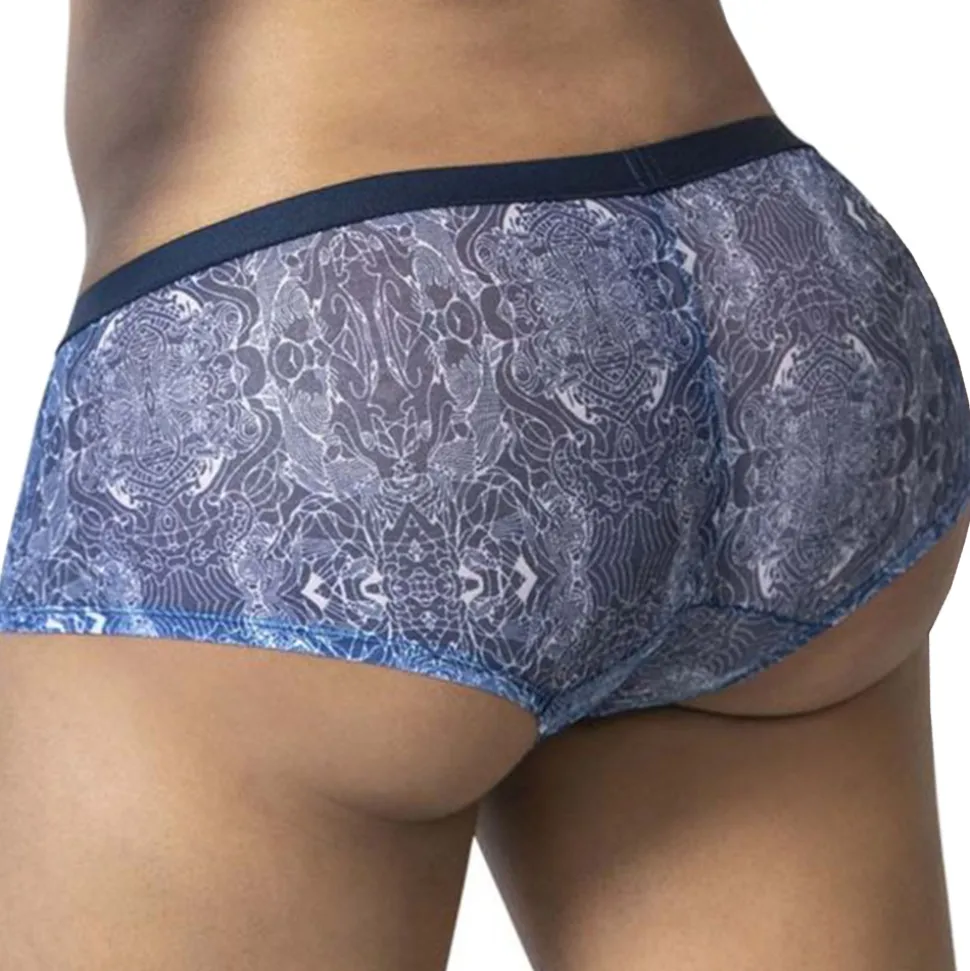 Boxer Aquatique Bleu