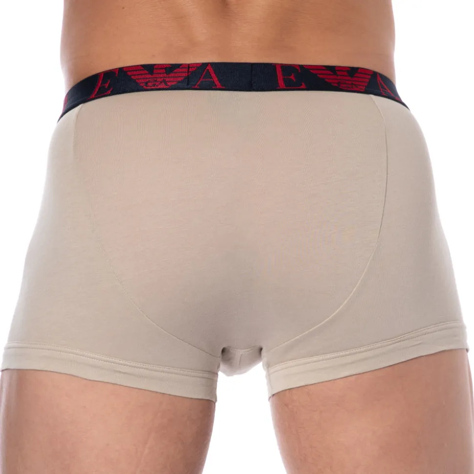 Boxer Bold Monogram Coton Beige