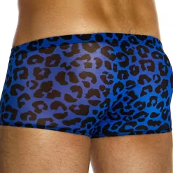 Boxer Brazil Léopard Bleu
