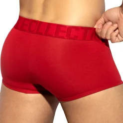 Boxer Court Coton 7 Days 3.0 Rouge