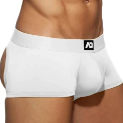 Boxer Court Empty Bottom Fetish Blanc