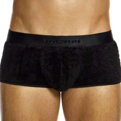 Boxer Court Fourrure Noir