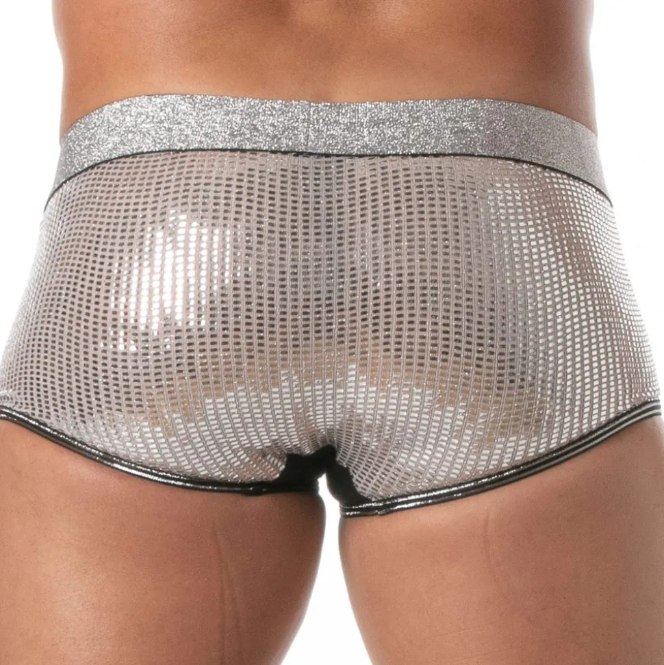 Boxer Court Glitter Argent