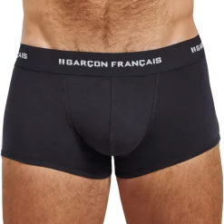 Boxer Court Indispensable Bleu Marine