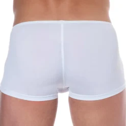 Boxer Court Microfibre Blanc