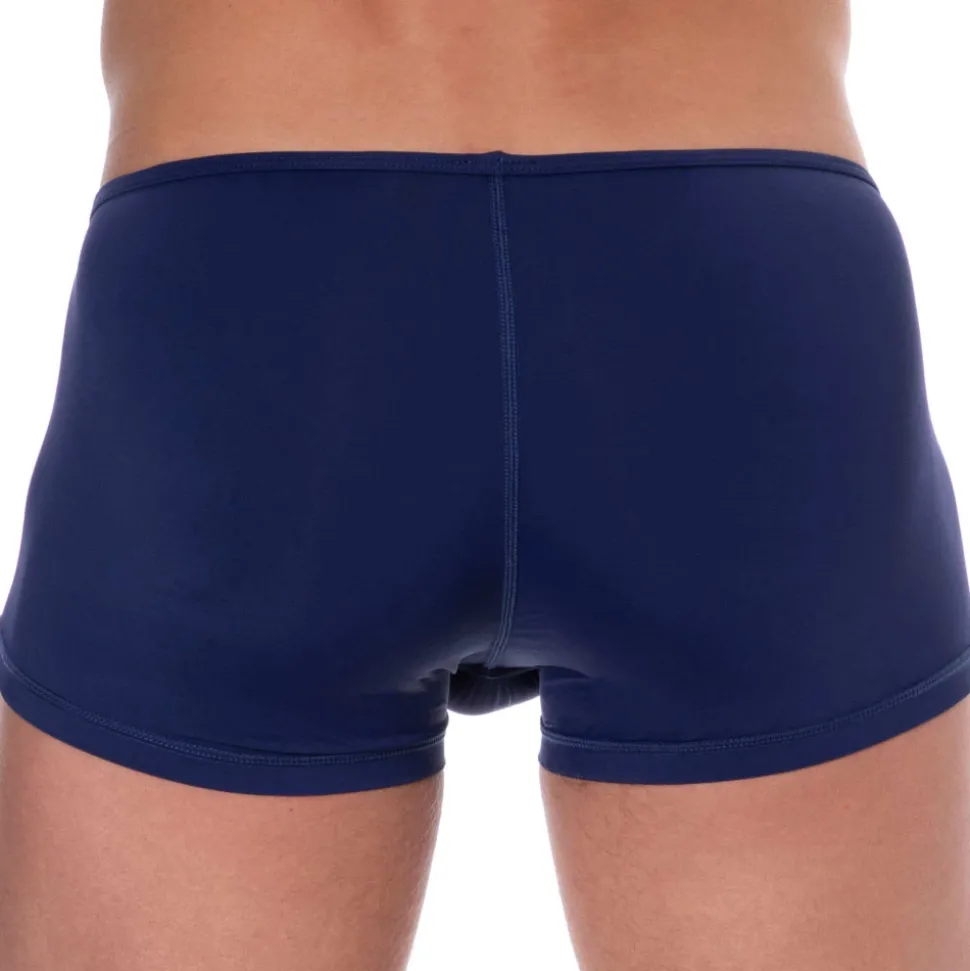Boxer Court Microfibre Bleu Marine