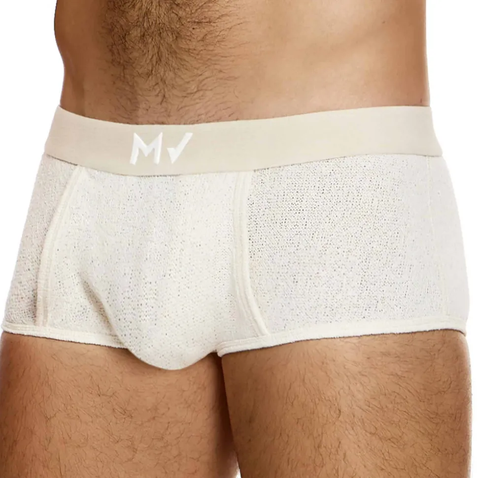 Boxer Court Plain Knit Beige