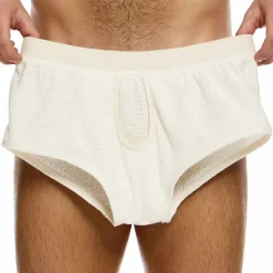 Boxer Court Plain Knit Beige