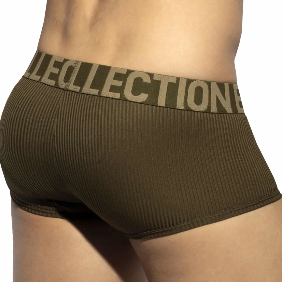 Boxer Court Recycled Rib Kaki