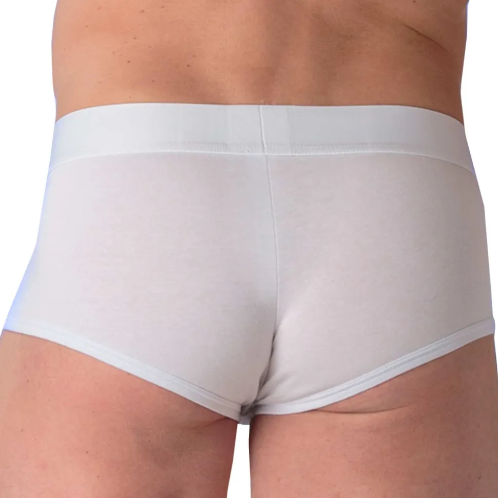 Boxer Court Sexy Fun Blanc