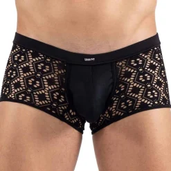 Boxer Court Shiny Noir