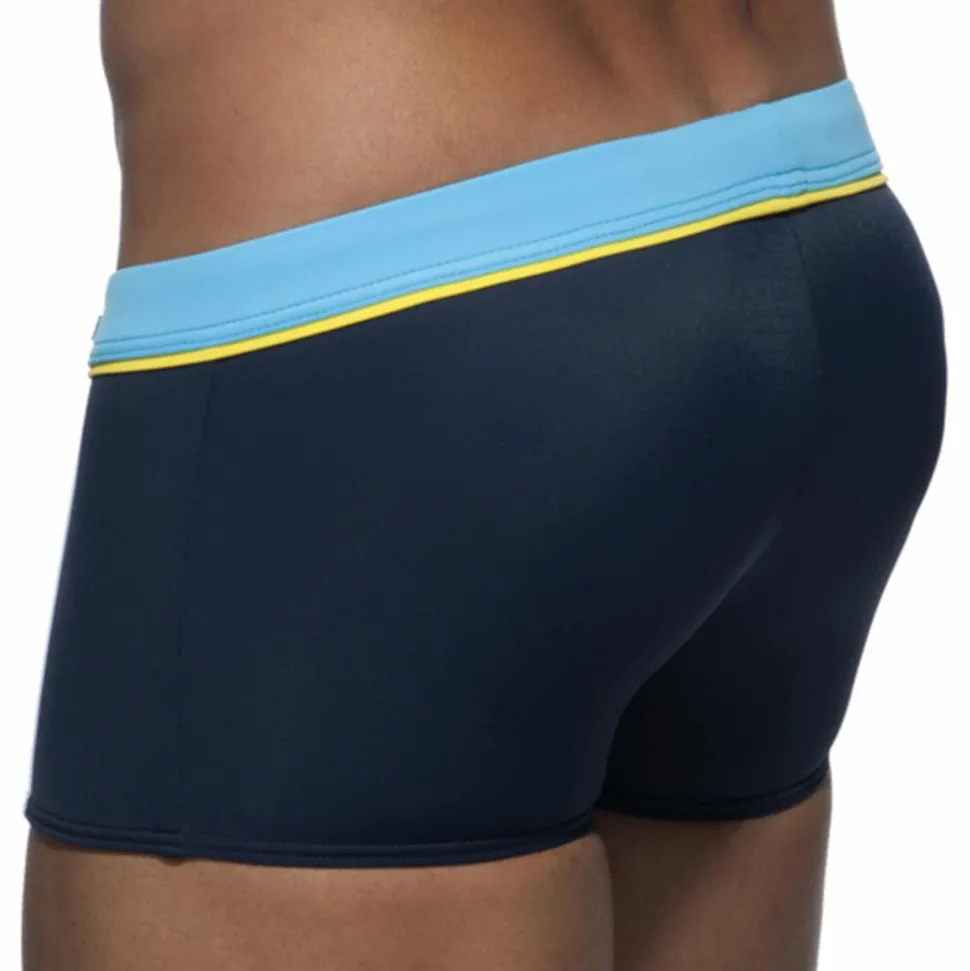 Boxer de Bain Sport Detail Binding Marine