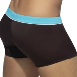 Boxer de Bain Sport Detail Binding Marron
