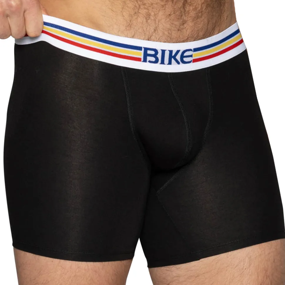 Boxer Long Coton Noir