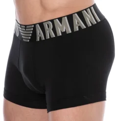Boxer Megalogo Coton Noir
