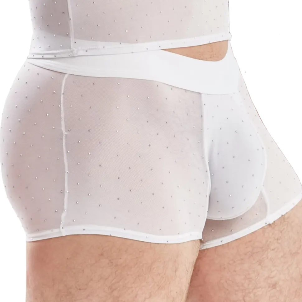 Boxer Night Glow Blanc