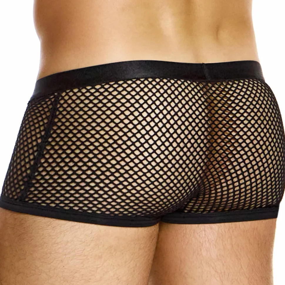 Boxer Through Mesh Noir
