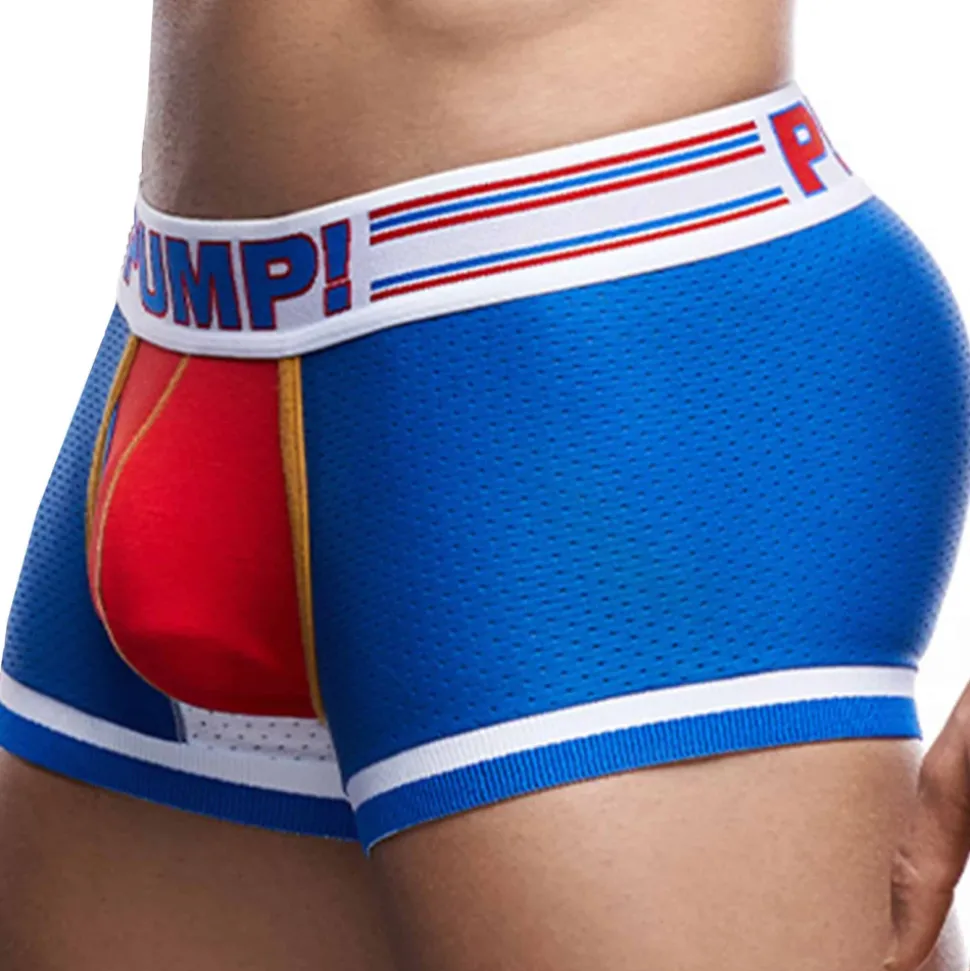 Boxer Touchdown E-Racer Velocity Bleu Electrique - Rouge