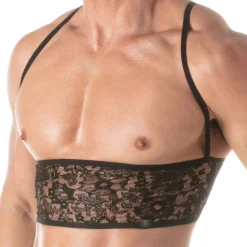 Bustier en Dentelle Noir