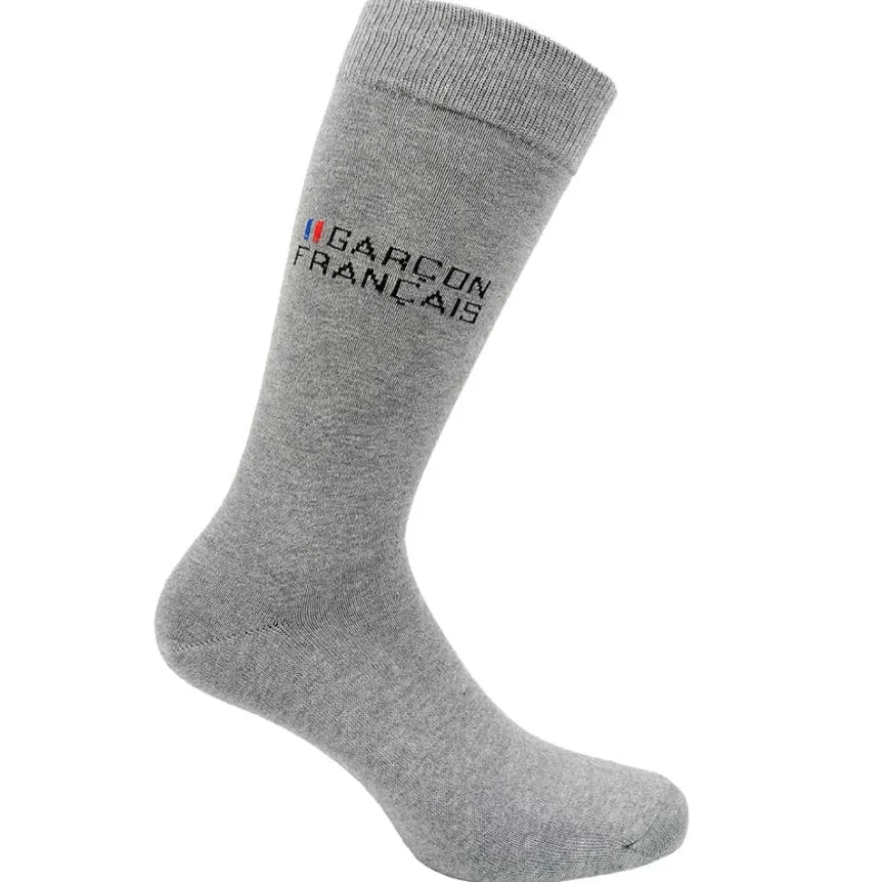 Chaussettes Grises