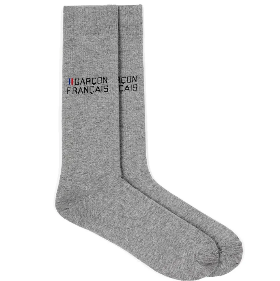 Chaussettes Grises