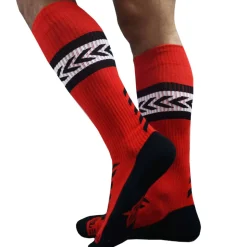 Chaussettes Hautes Daddy's Favorite Rouges
