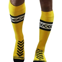 Chaussettes Hautes Daddy's Favorite Jaunes