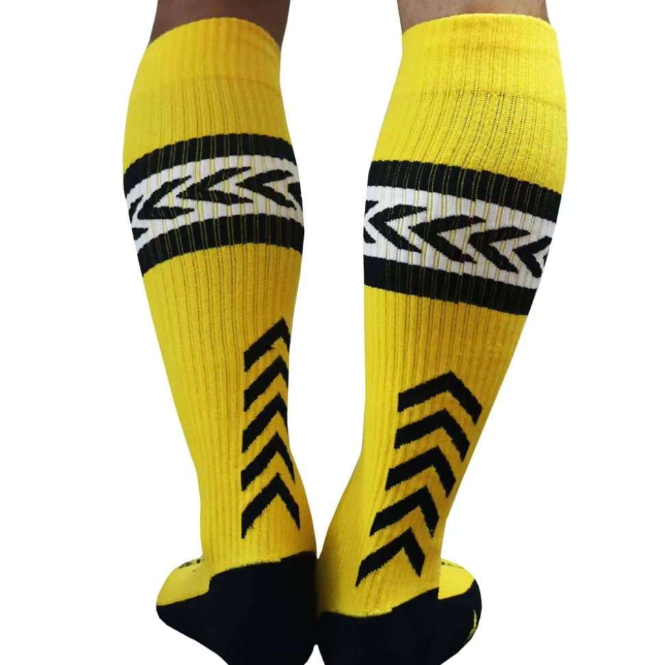 Chaussettes Hautes Daddy's Favorite Jaunes