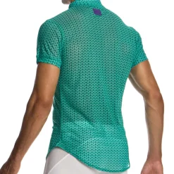 Chemisette Illusion Verte