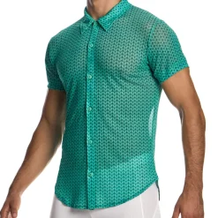 Chemisette Illusion Verte
