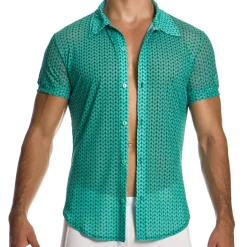 Chemisette Illusion Verte
