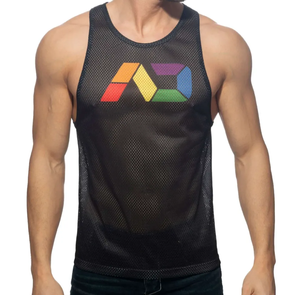 Débardeur AD Rainbow Noir