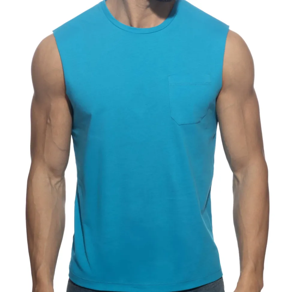 Débardeur Basic Turquoise