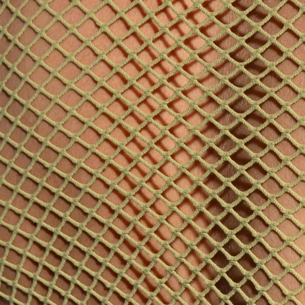 Débardeur Beachy Strap Résille Kaki