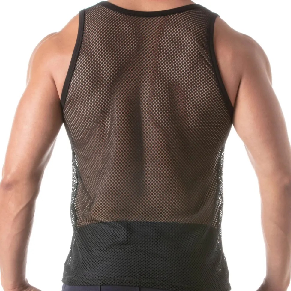 Débardeur Circuit Mesh Noir