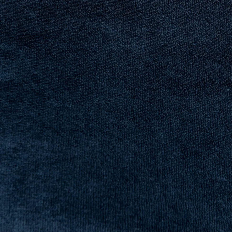 Débardeur Coton Eponge Bleu Marine