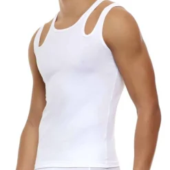 Débardeur Double Hole Blanc