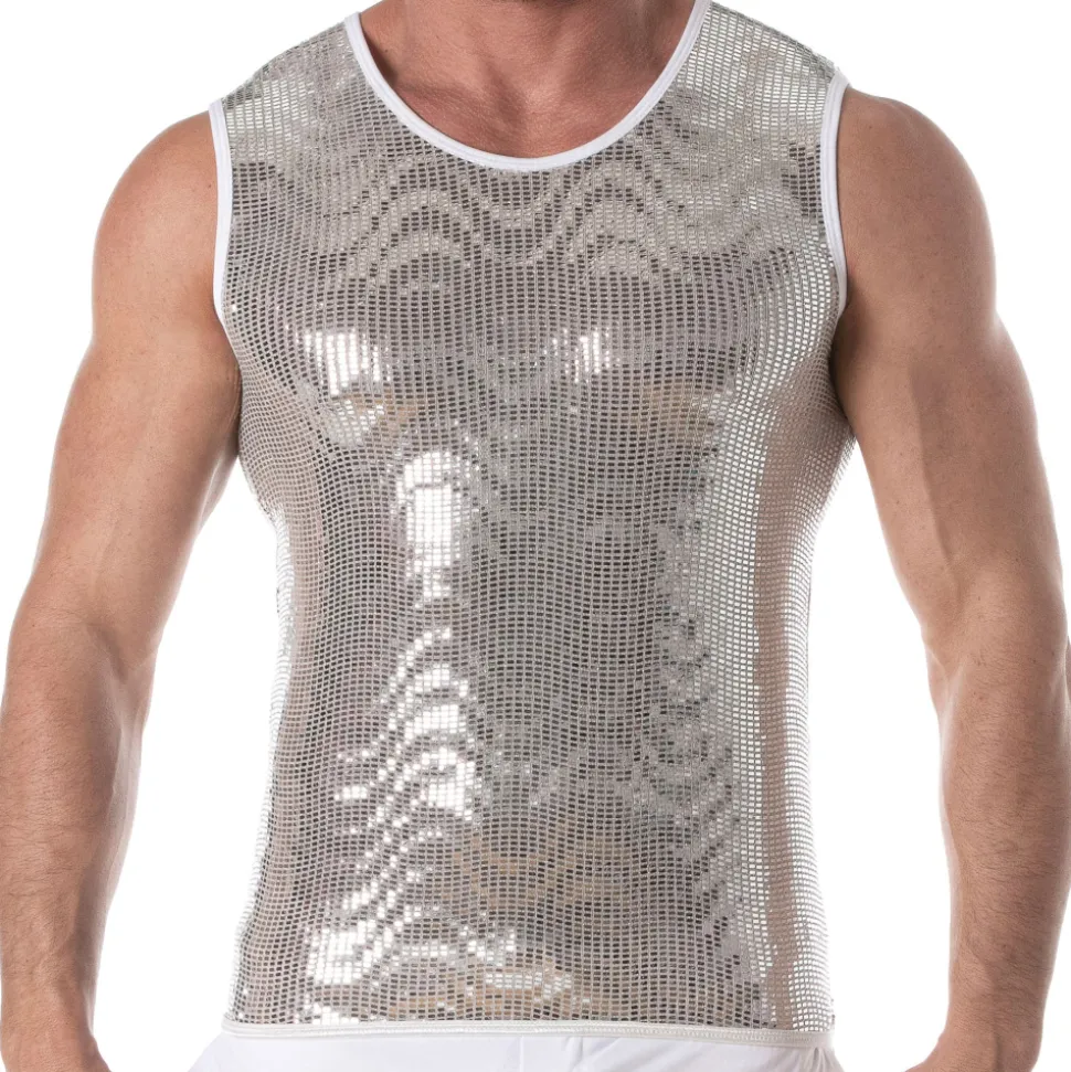 Débardeur Glitter Argent