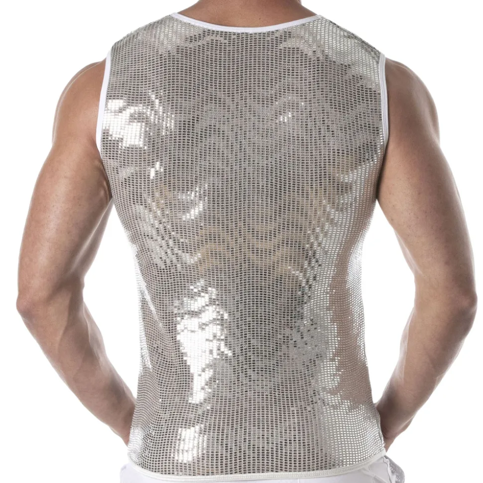 Débardeur Glitter Argent
