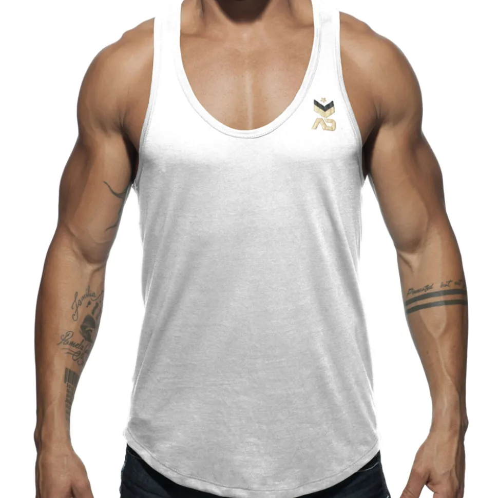 Débardeur Military Blanc