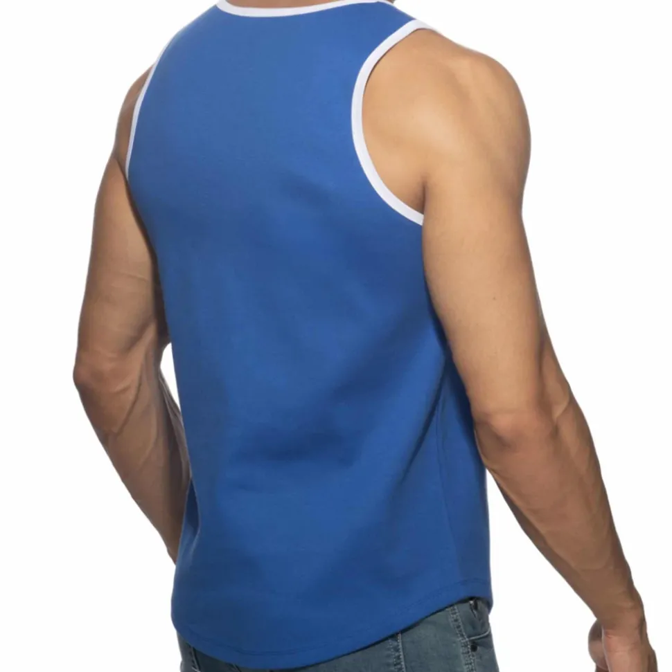 Débardeur Rib AD Bleu Roi