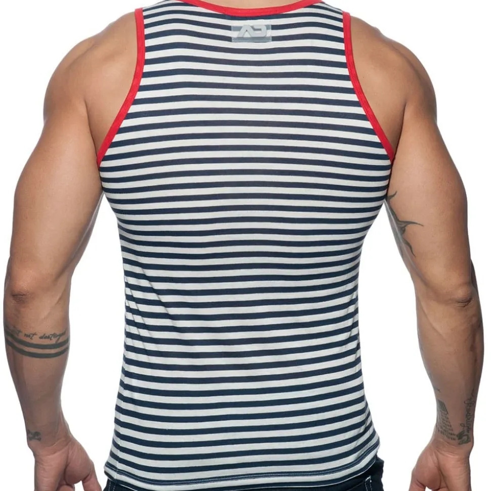 Débardeur Sailor Marinière - Rouge