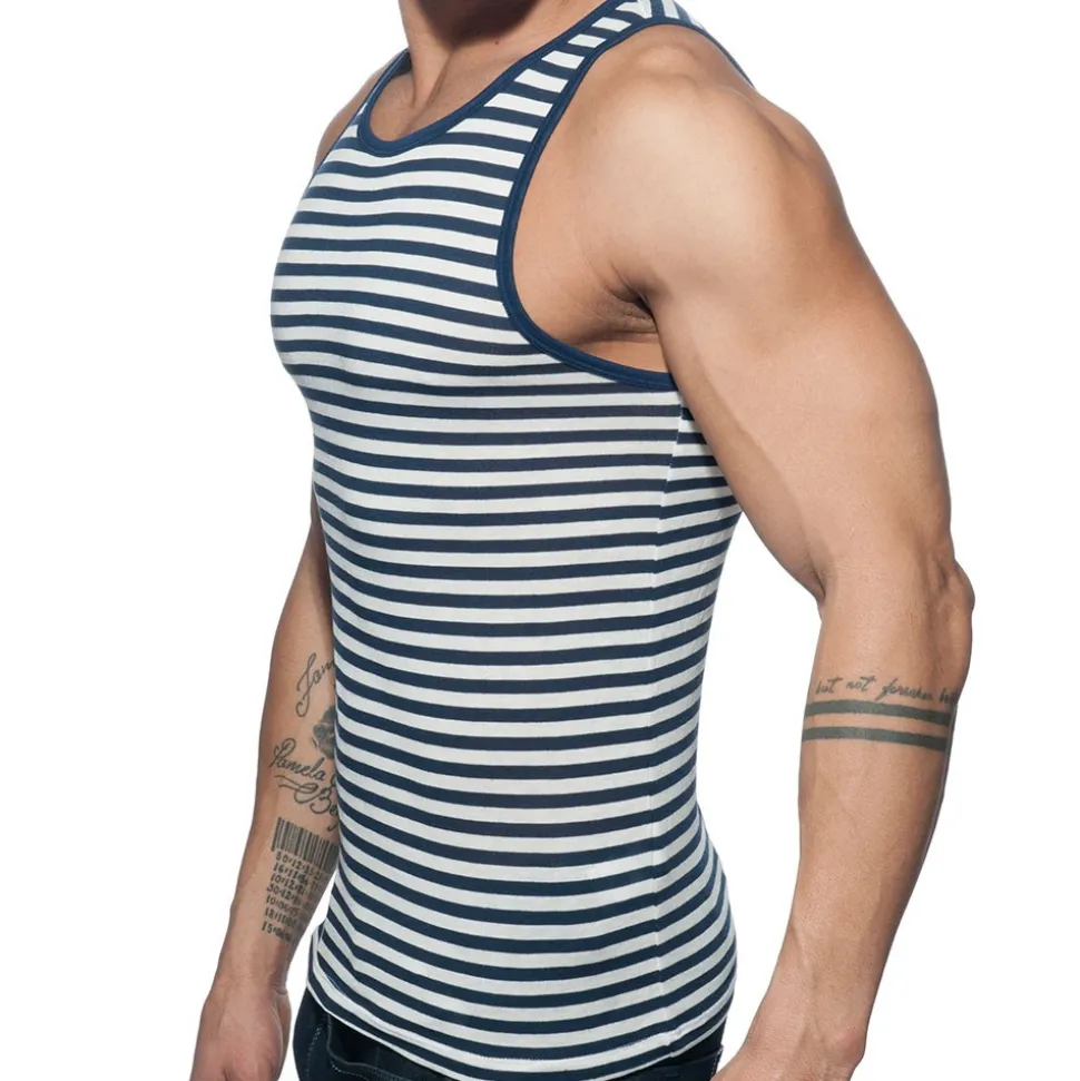 Débardeur Sailor Marinière - Marine