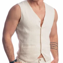 Gilet Palm Spring Vanille
