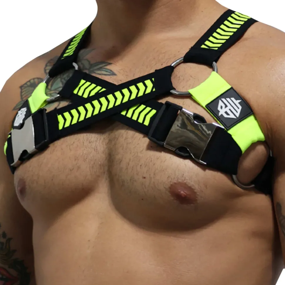 Harnais Circuit Daycrawler Noir - Jaune Fluo